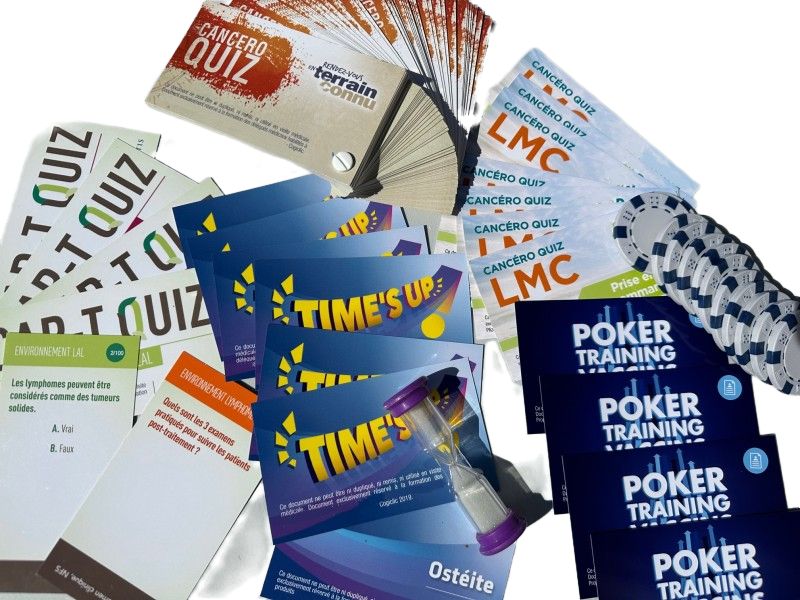 Jeux de cartes de révision